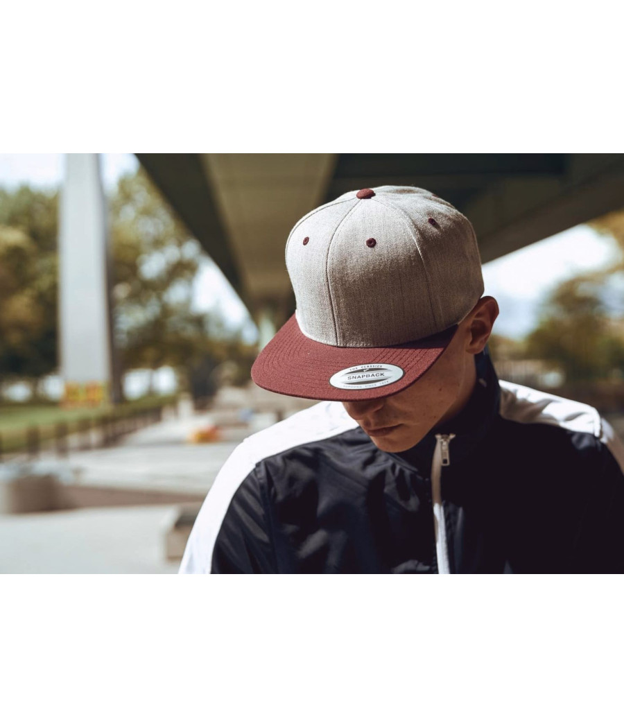 Casquette Classic snapback bicolore