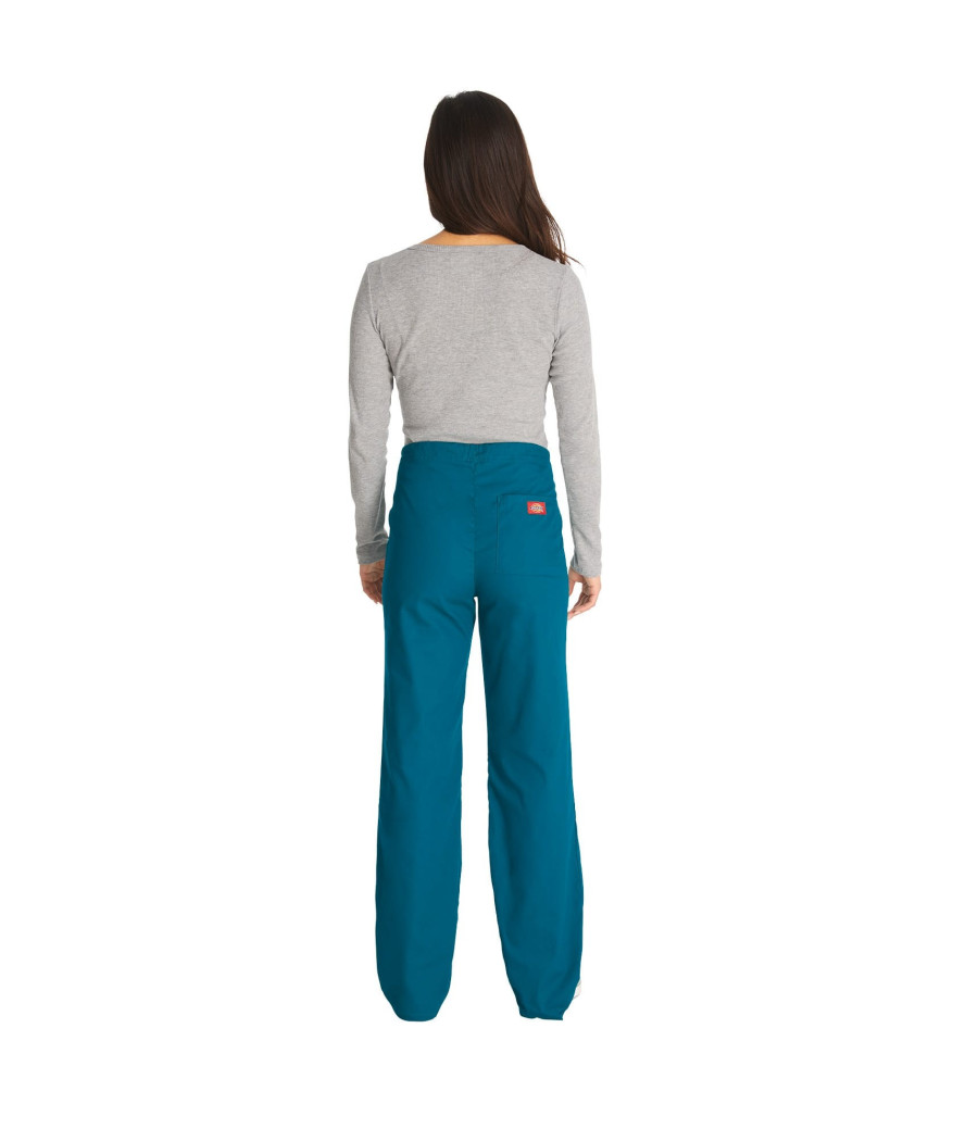 Pantalon à cordon de serrage à taille standard unisexe