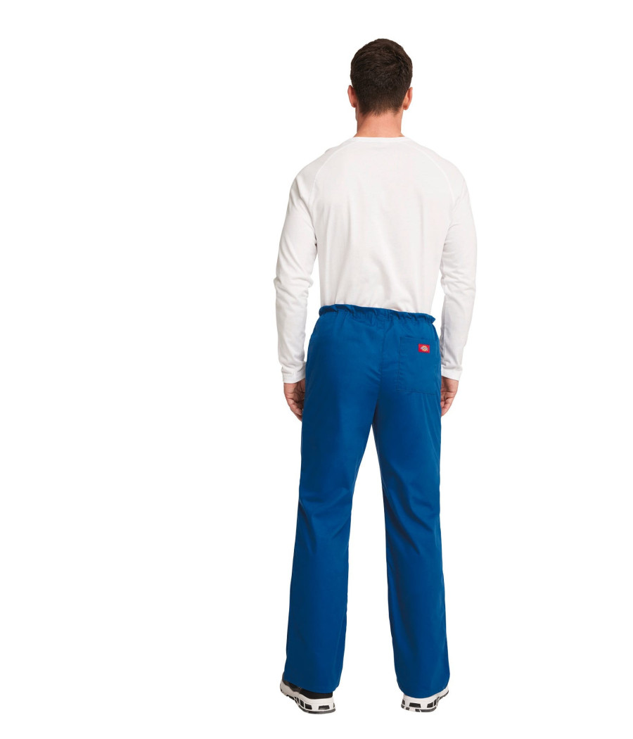 Pantalon à cordon de serrage à taille standard unisexe