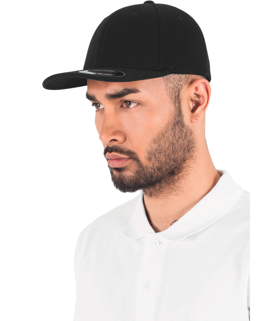 Casquette 6 panneaux en Jersey