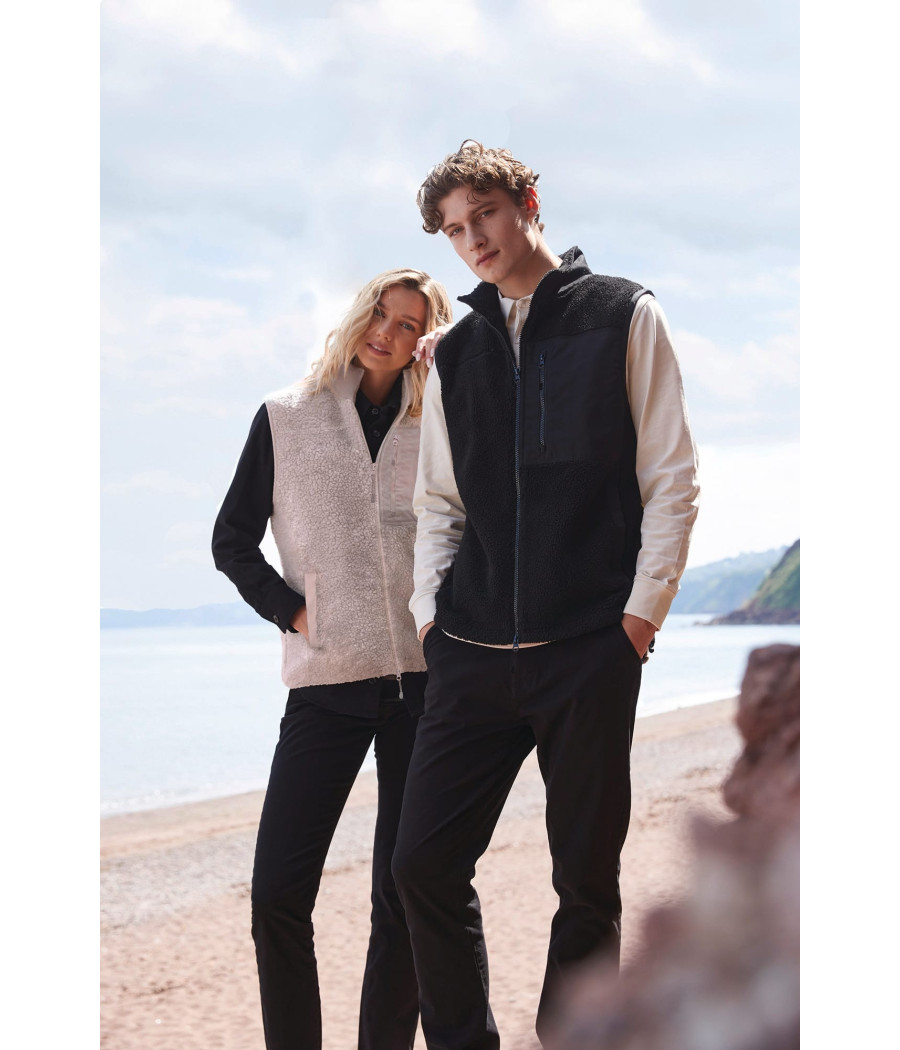 Gilet sherpa recyclé