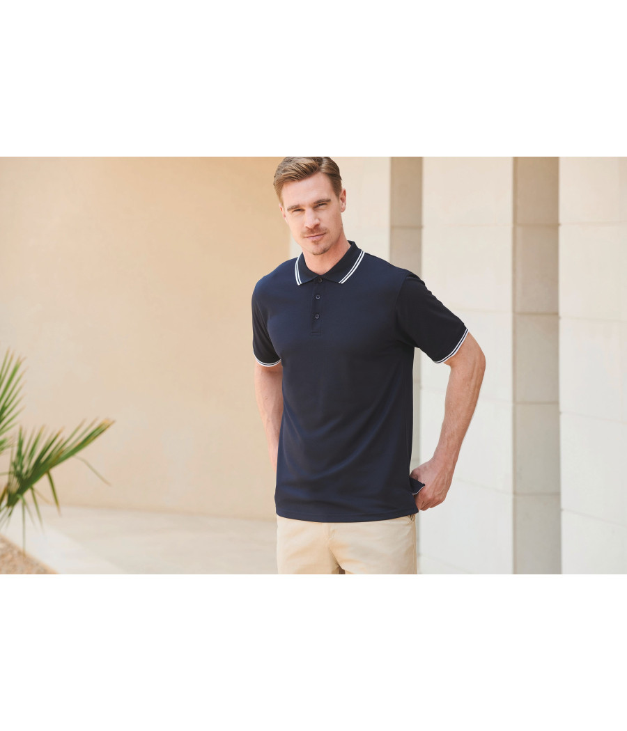 Polo Cool Plus avec liseré