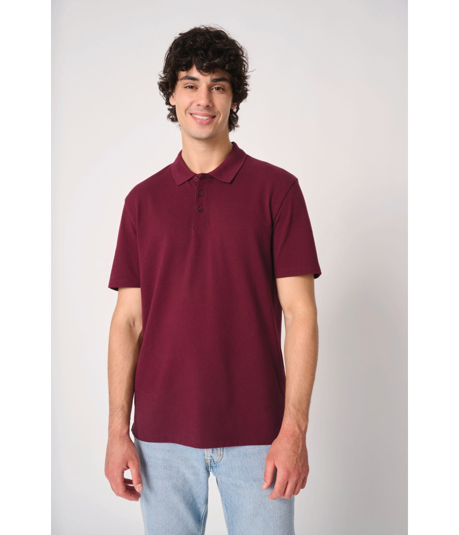 Polo piqué homme