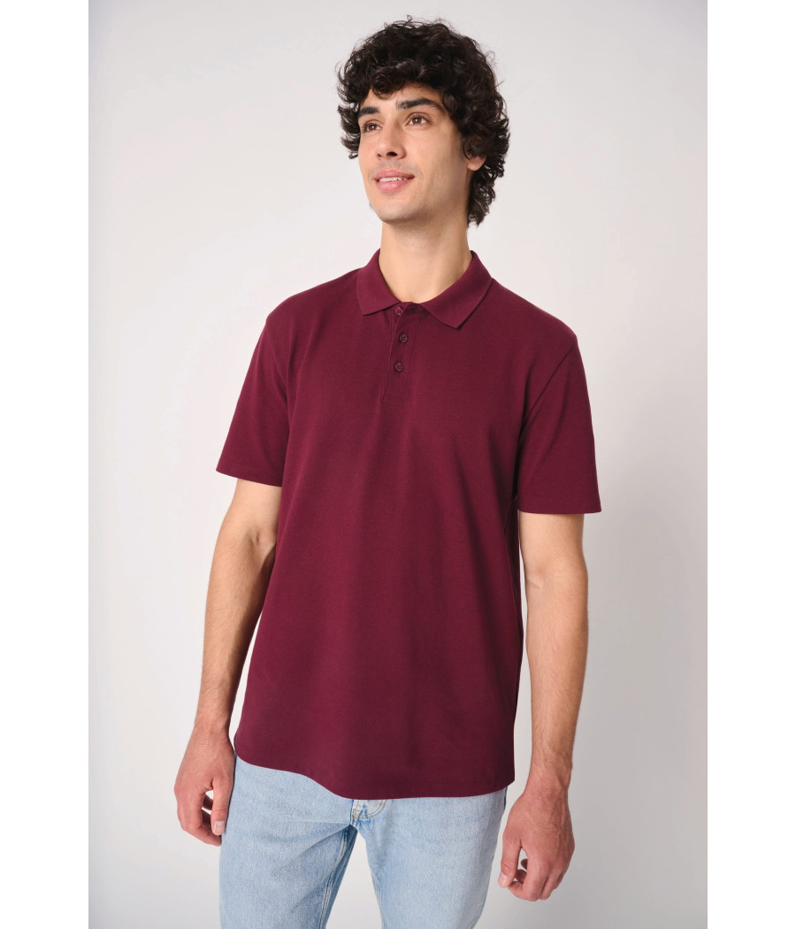 Polo piqué homme
