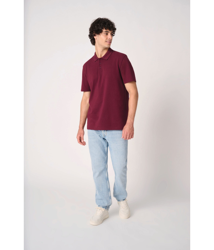 Polo piqué homme