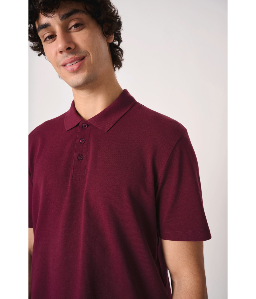 Polo piqué homme