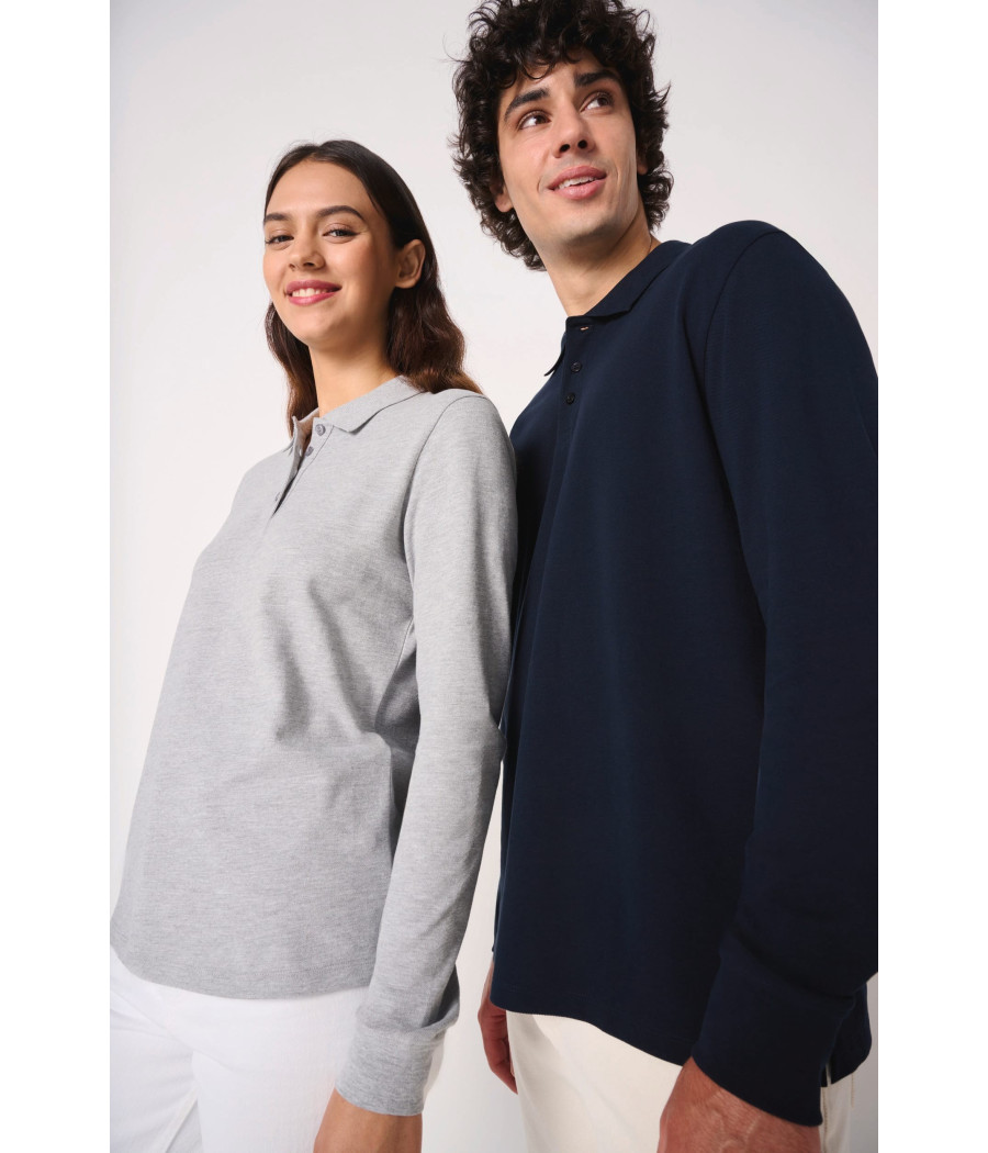 Polo piqué LSL femme