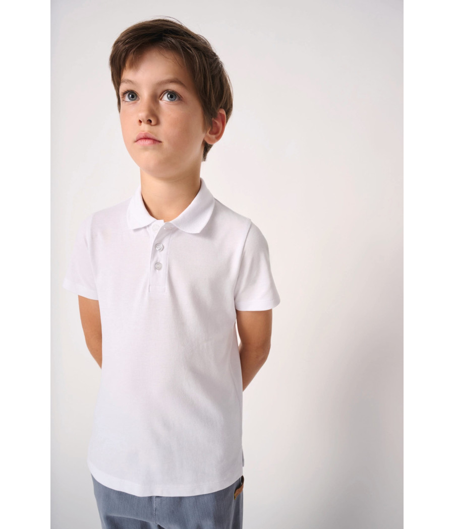 Polo piqué enfant