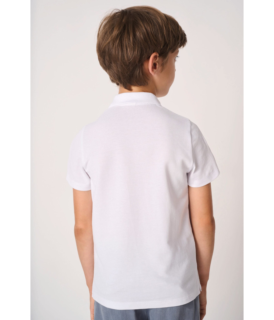 Polo piqué enfant