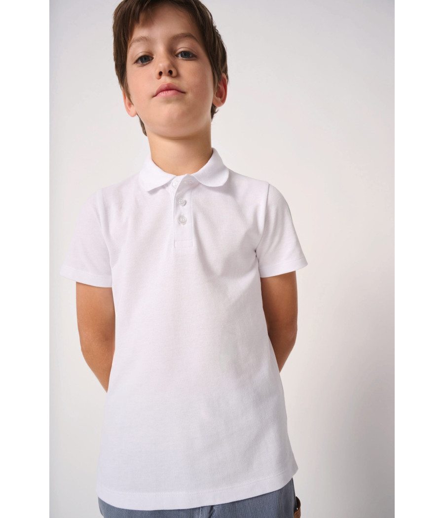Polo piqué enfant