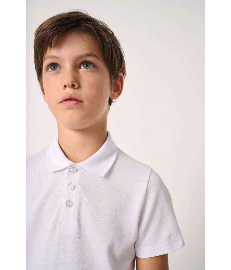 Polo piqué enfant