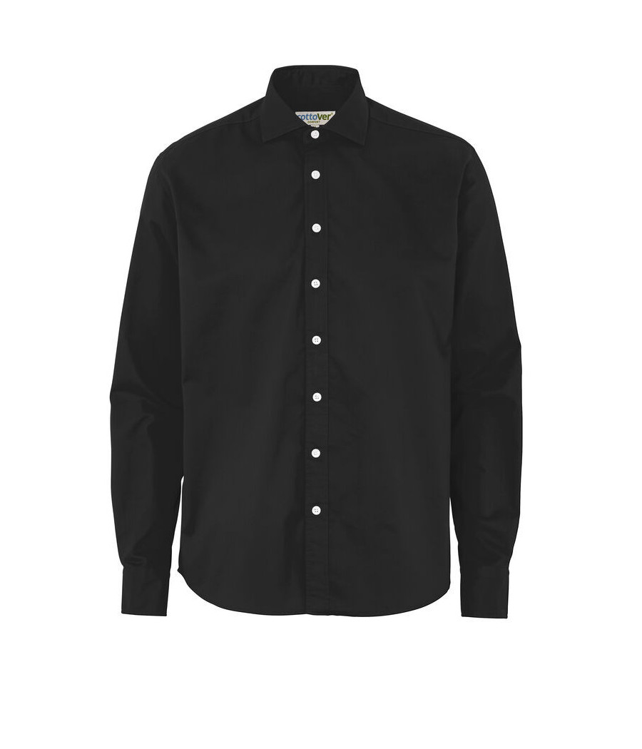 CHEMISE TWILL CONFORT HOMME - CERTIFIÉ GOTS