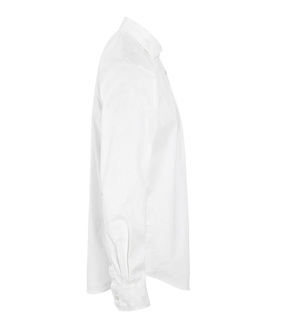 CHEMISE TWILL CONFORT HOMME - CERTIFIÉ GOTS