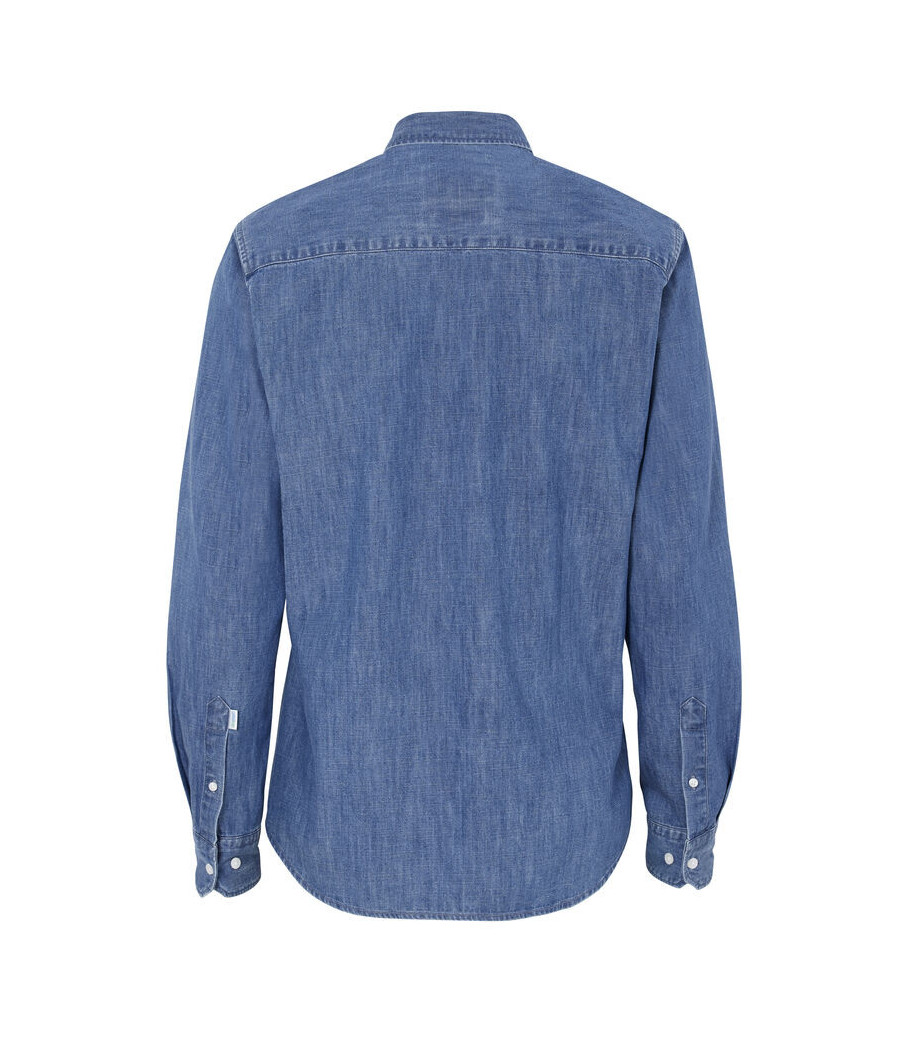 CHEMISE DENIM SLIM FIT HOMME - CERTIFIÉ GOTS