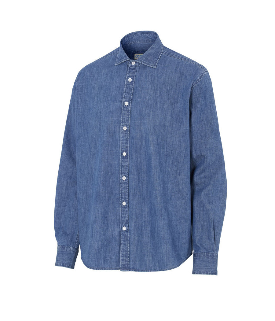 CHEMISE DENIM CONFORT HOMME - CERTIFIÉ GOTS
