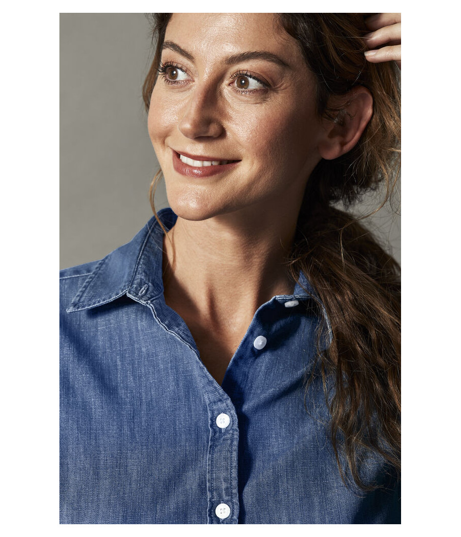 CHEMISE DENIM FEMME - CERTIFIÉ GOTS