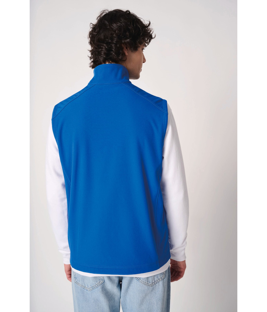 Bodywarmer softshell 2 couches unisexe
