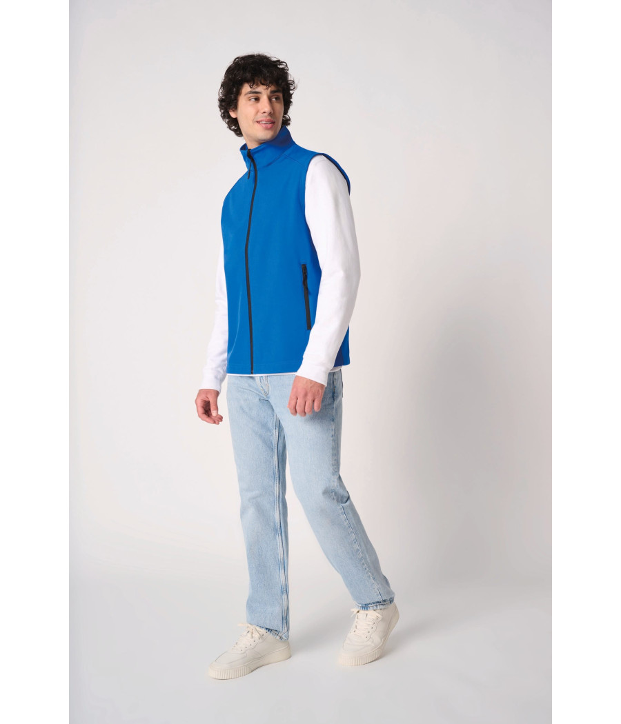 Bodywarmer softshell 2 couches unisexe