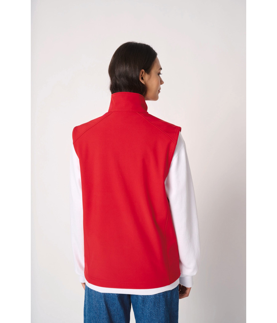 Bodywarmer softshell 2 couches unisexe