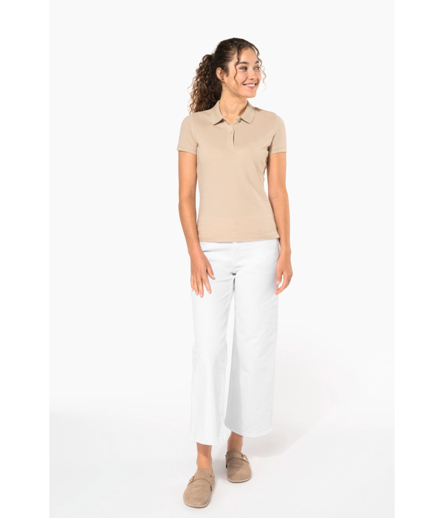 Polo piqué Bio180 femme
