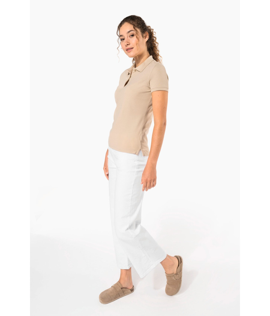 Polo piqué Bio180 femme