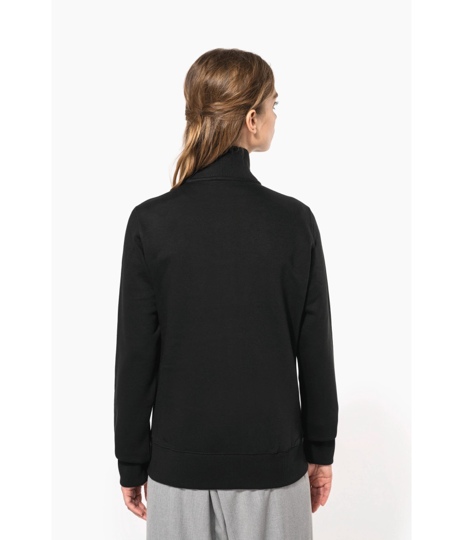 Veste molleton zippée femme