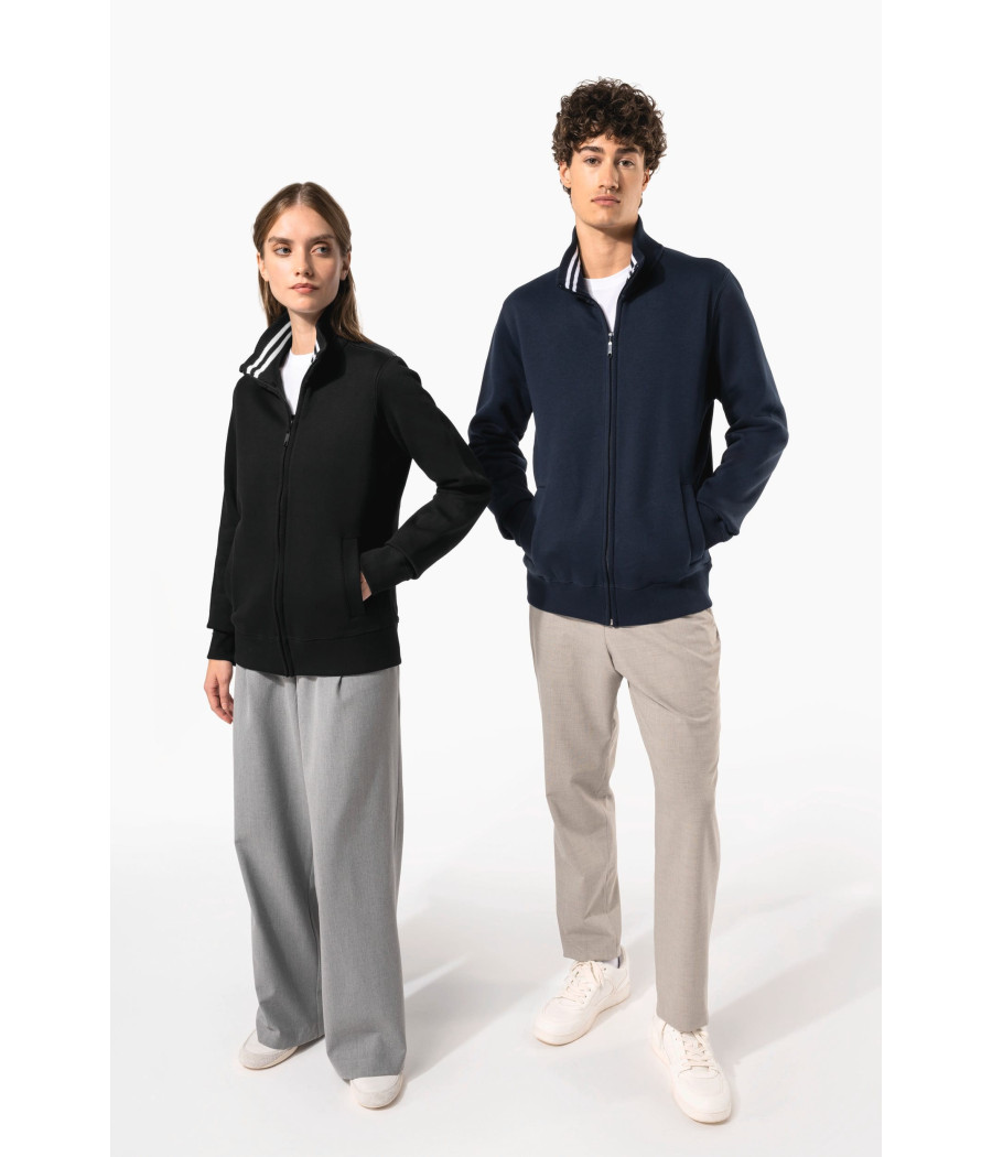 Veste molleton zippée femme