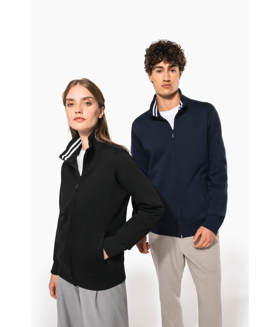 Veste molleton zippée femme