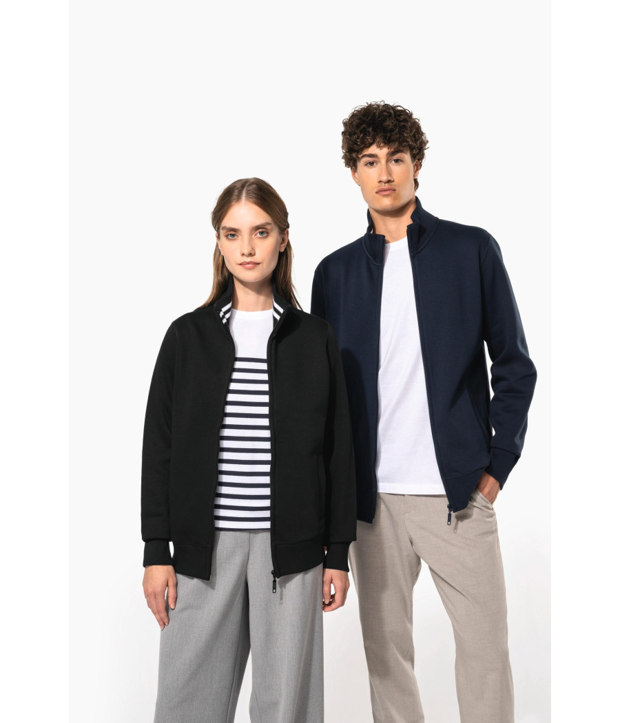 Veste molleton zippée femme