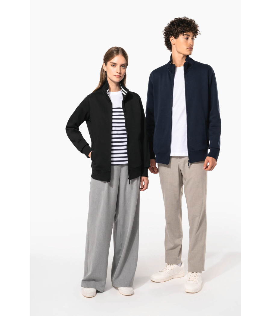 Veste molleton zippée femme