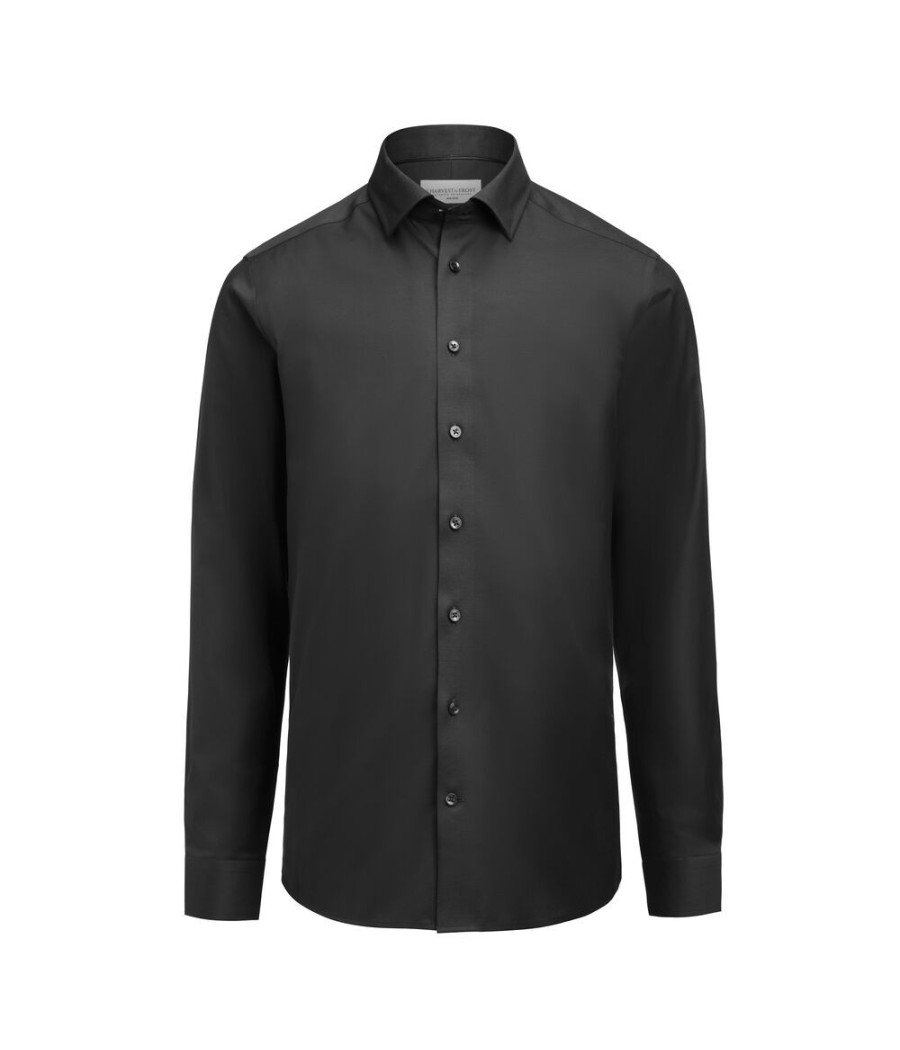 GB 02 Twill Stretch 
Chemise Regular Fit Hommes