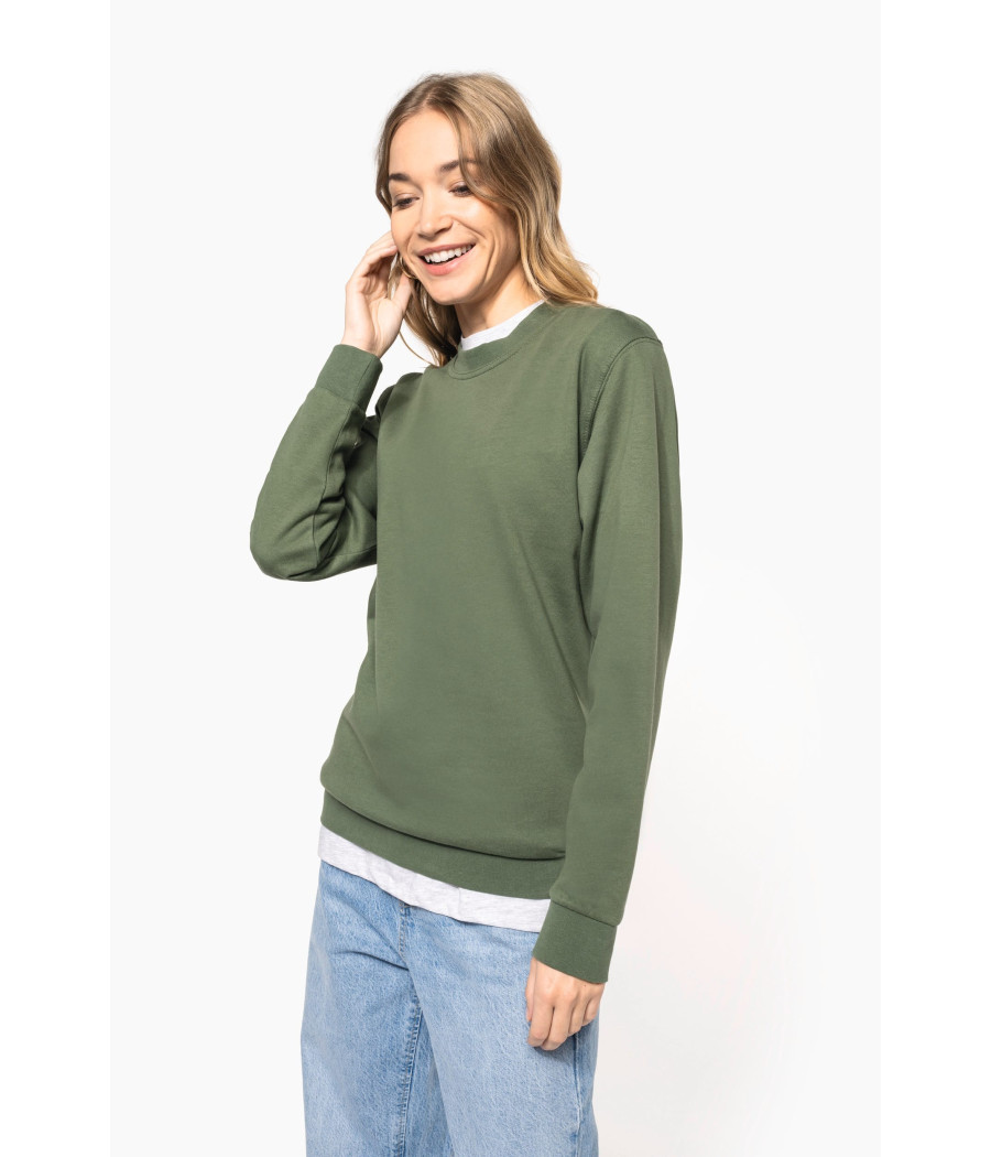 Sweat-shirt col rond unisexe