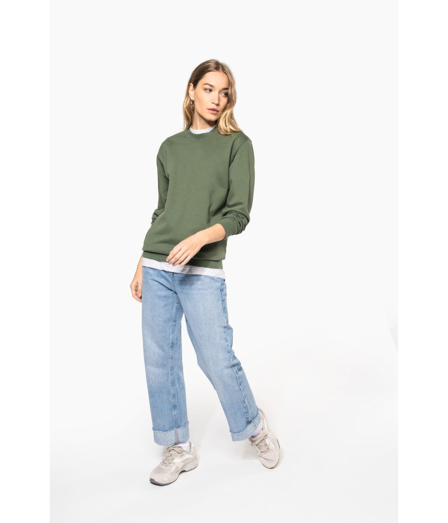 Sweat-shirt col rond unisexe