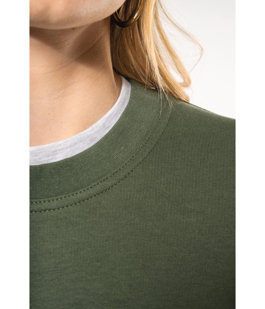 Sweat-shirt col rond unisexe