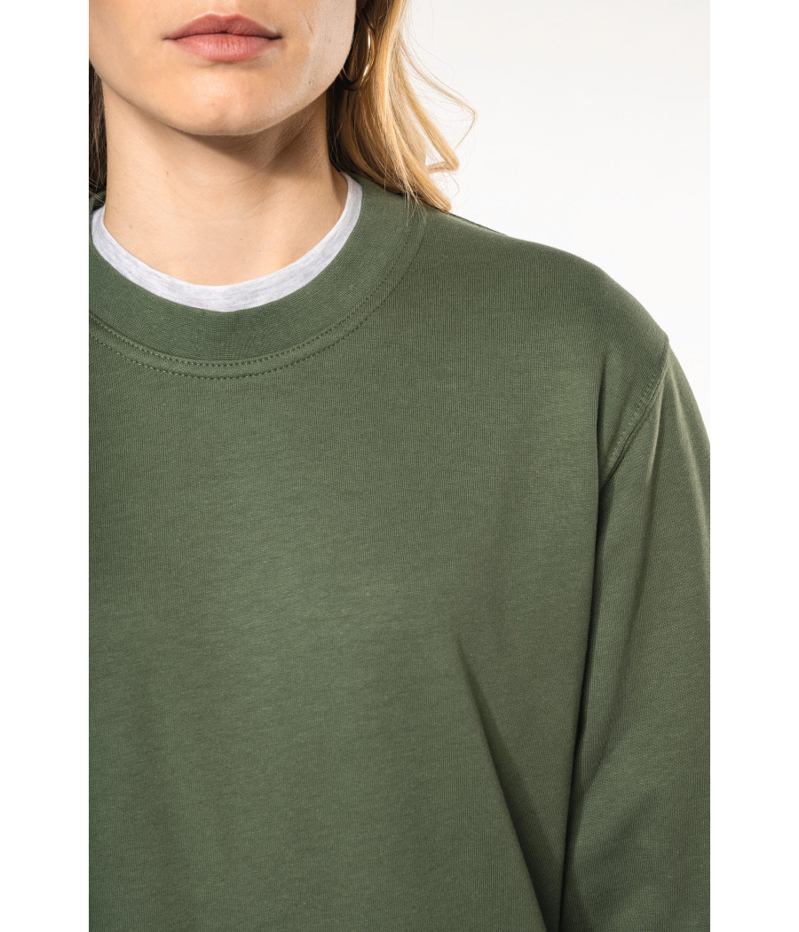 Sweat-shirt col rond unisexe