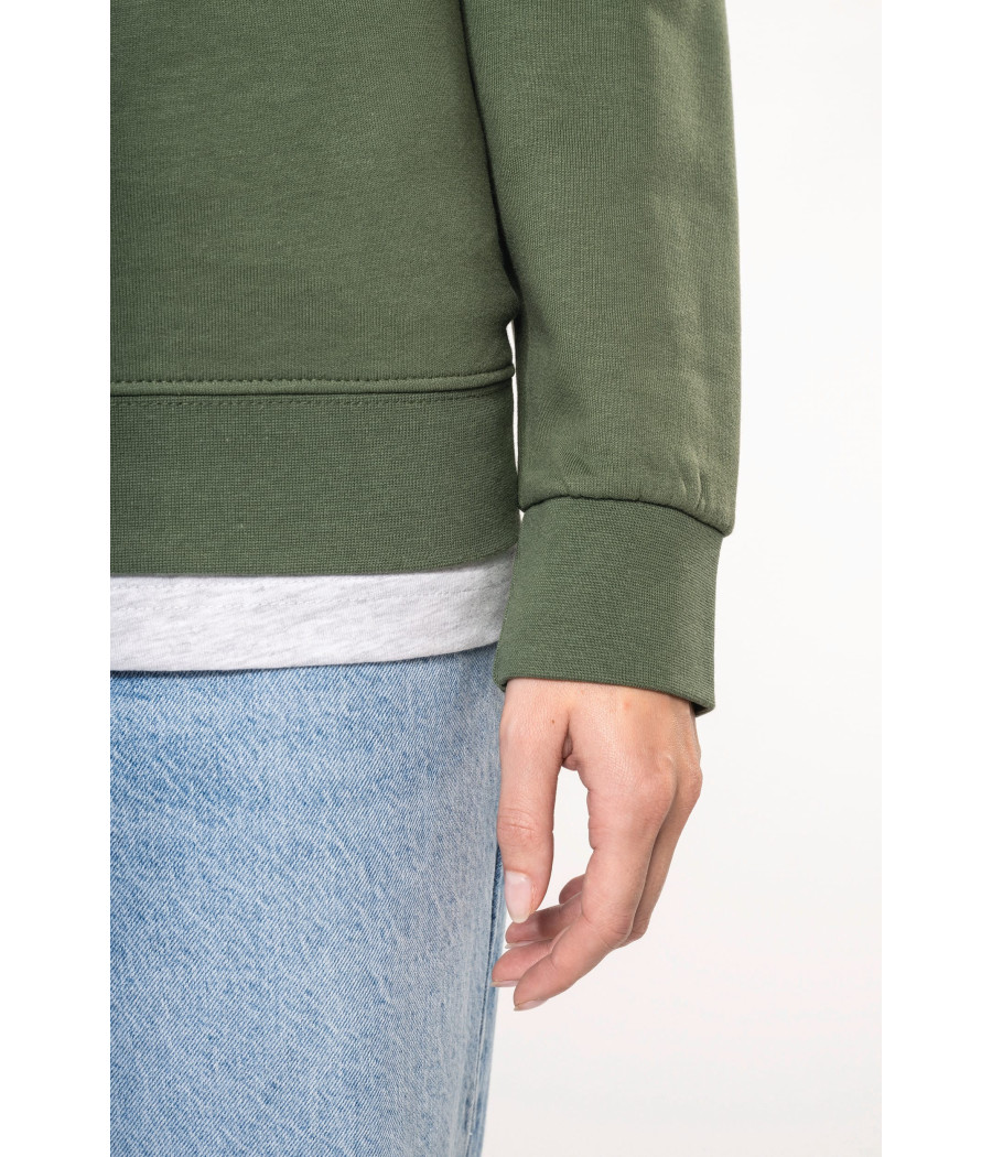 Sweat-shirt col rond unisexe