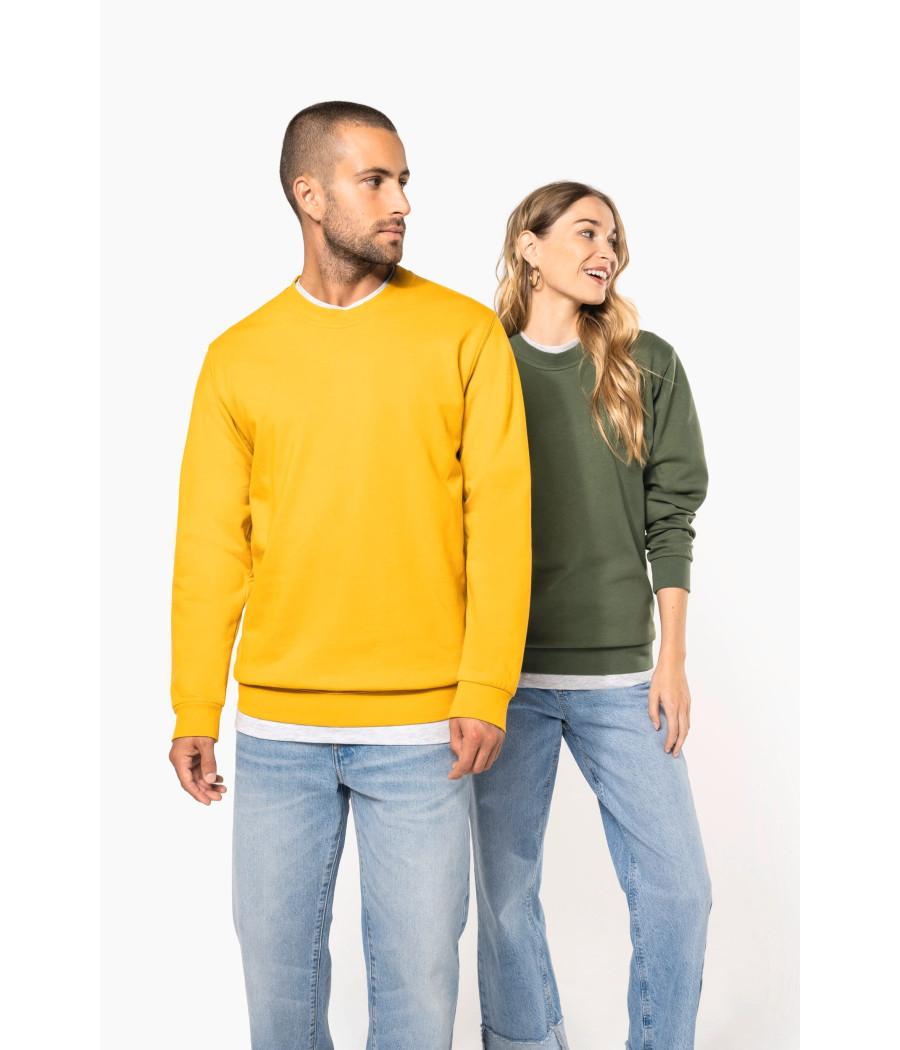 Sweat-shirt col rond unisexe