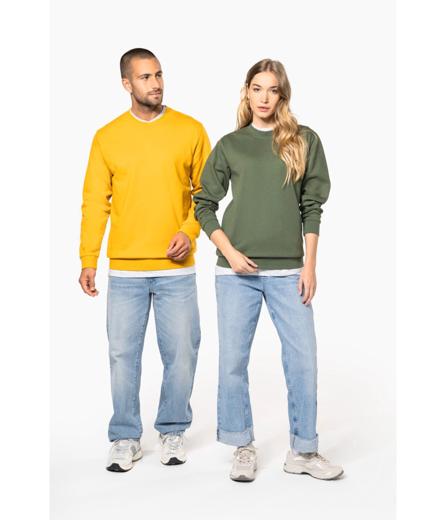 Sweat-shirt col rond unisexe