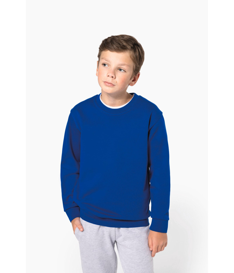 Sweat-shirt col rond enfant
