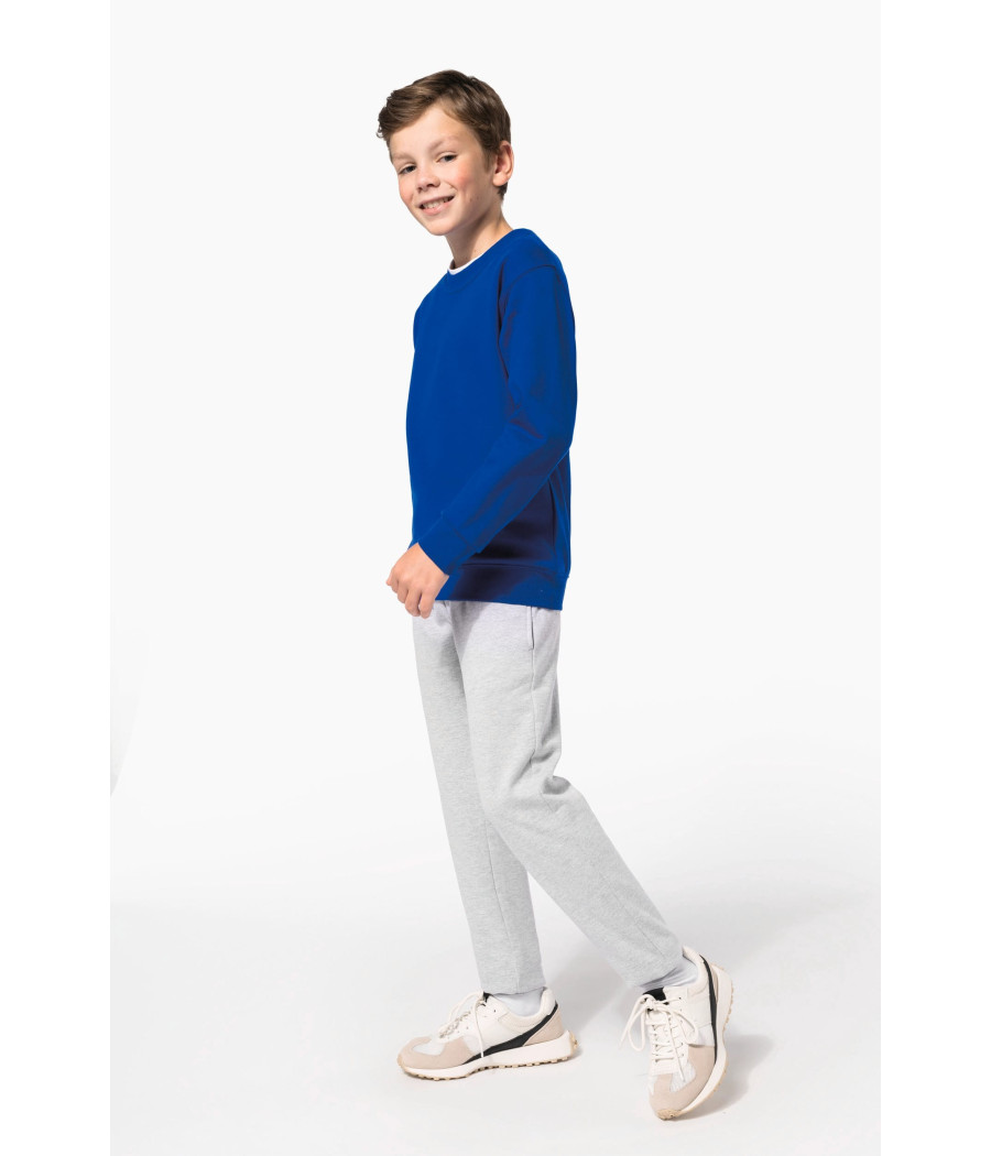 Sweat-shirt col rond enfant