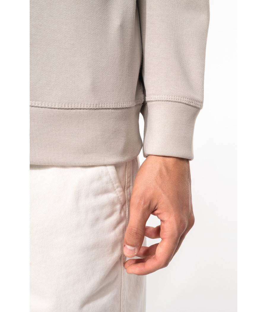 Sweat-shirt Bio col rond manches raglan homme