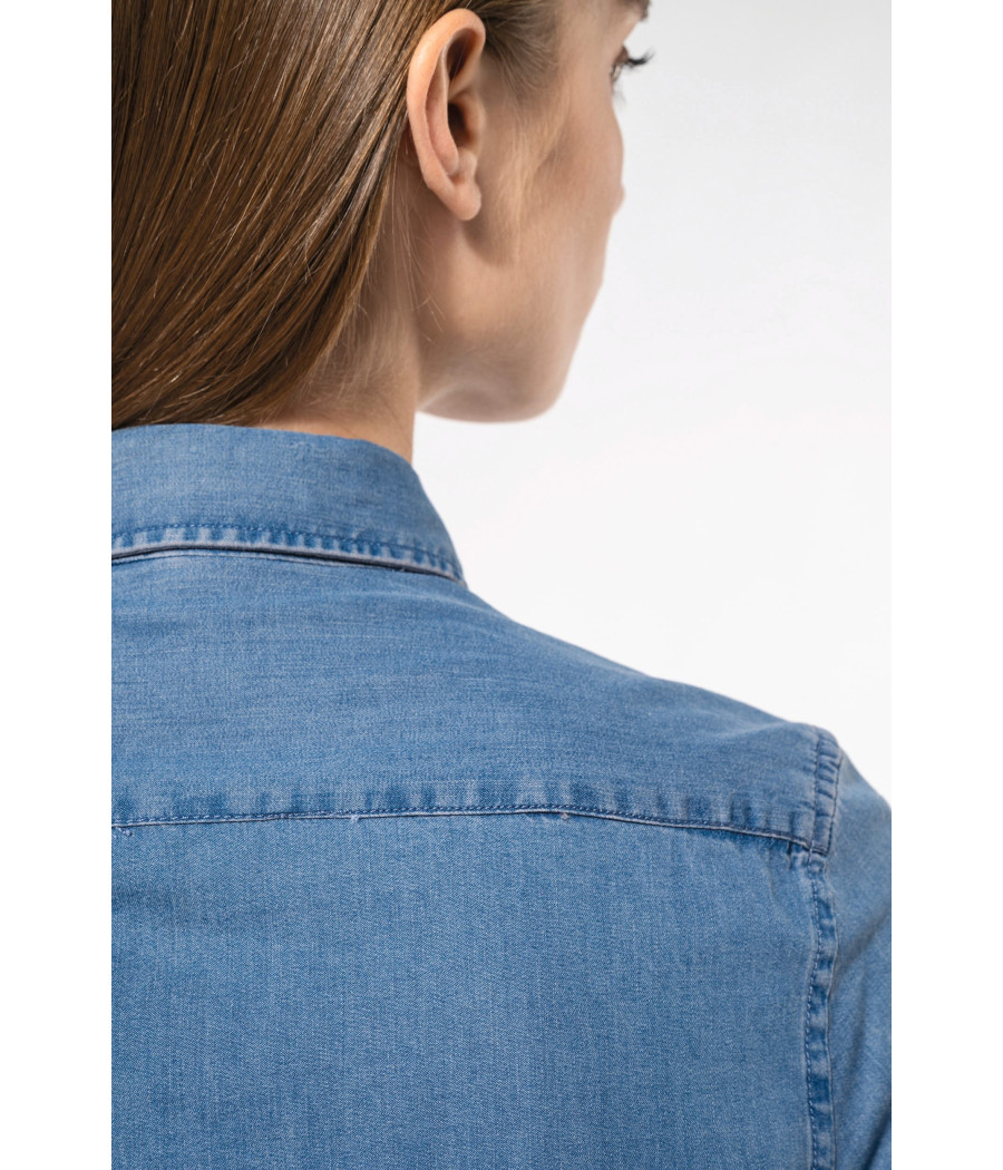 Chemise denim femme