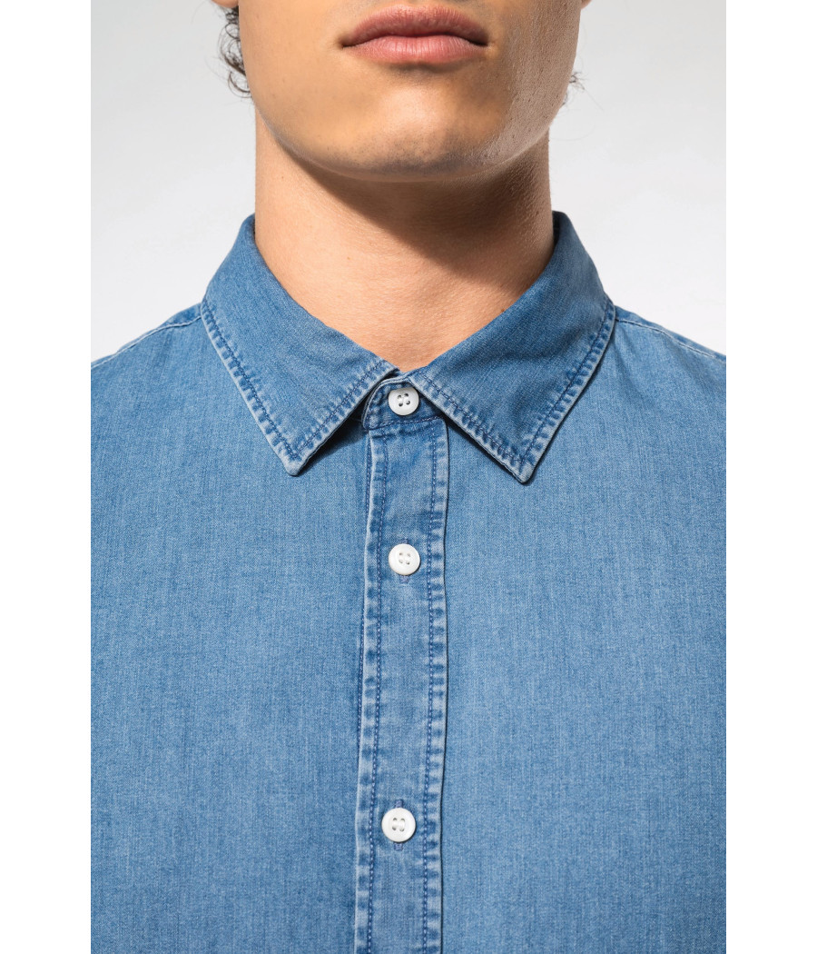 Chemise denim homme