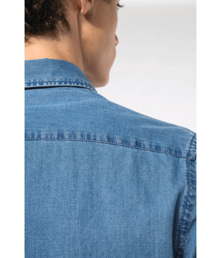 Chemise denim homme