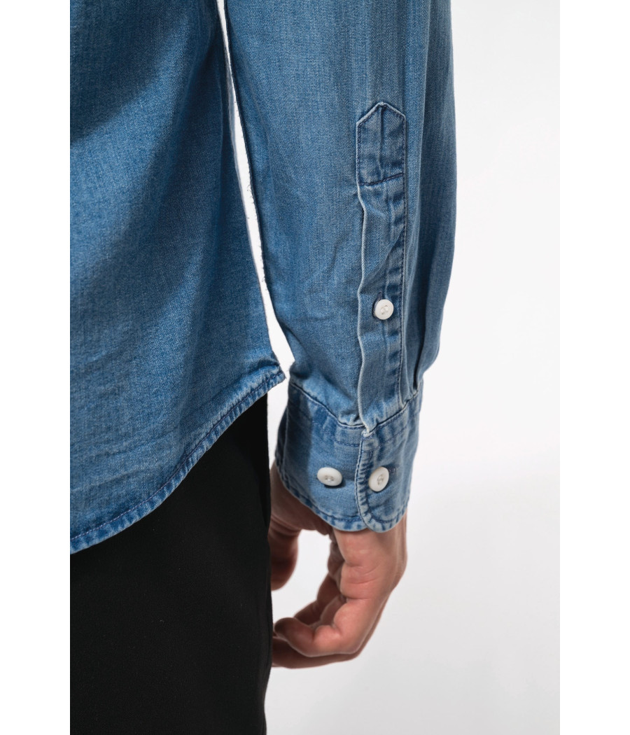 Chemise denim homme
