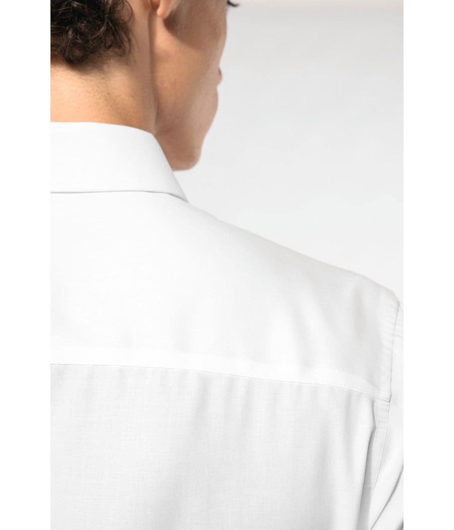 Chemise ajustée manches longues sans repassage