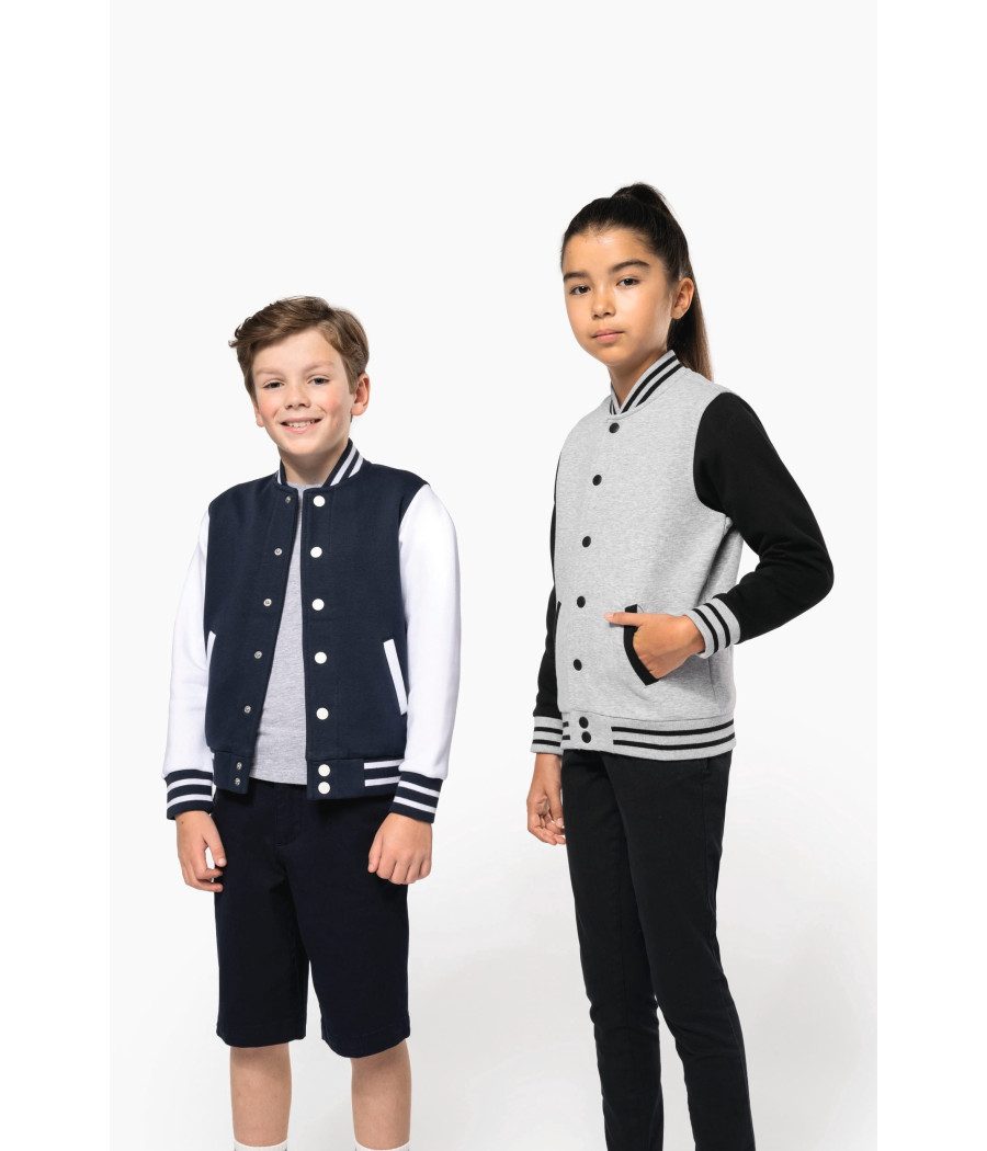 Blouson molleton teddy enfant