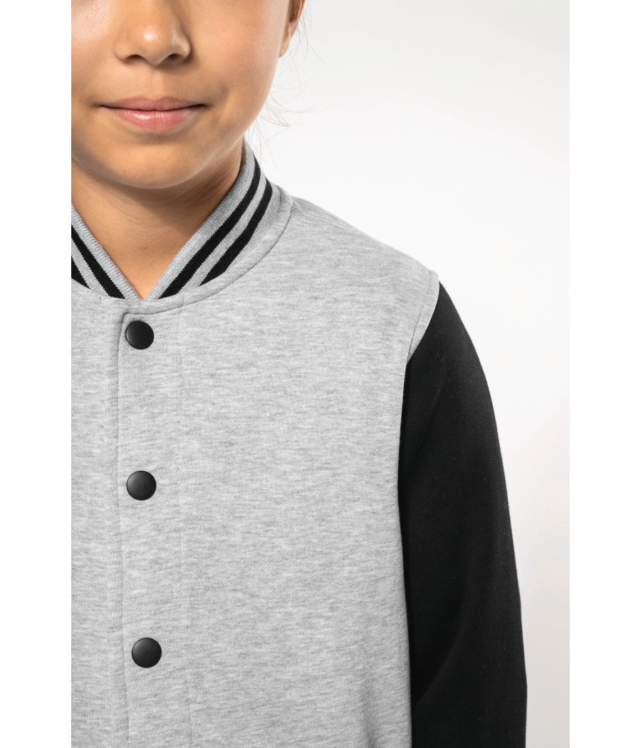 Blouson molleton teddy enfant
