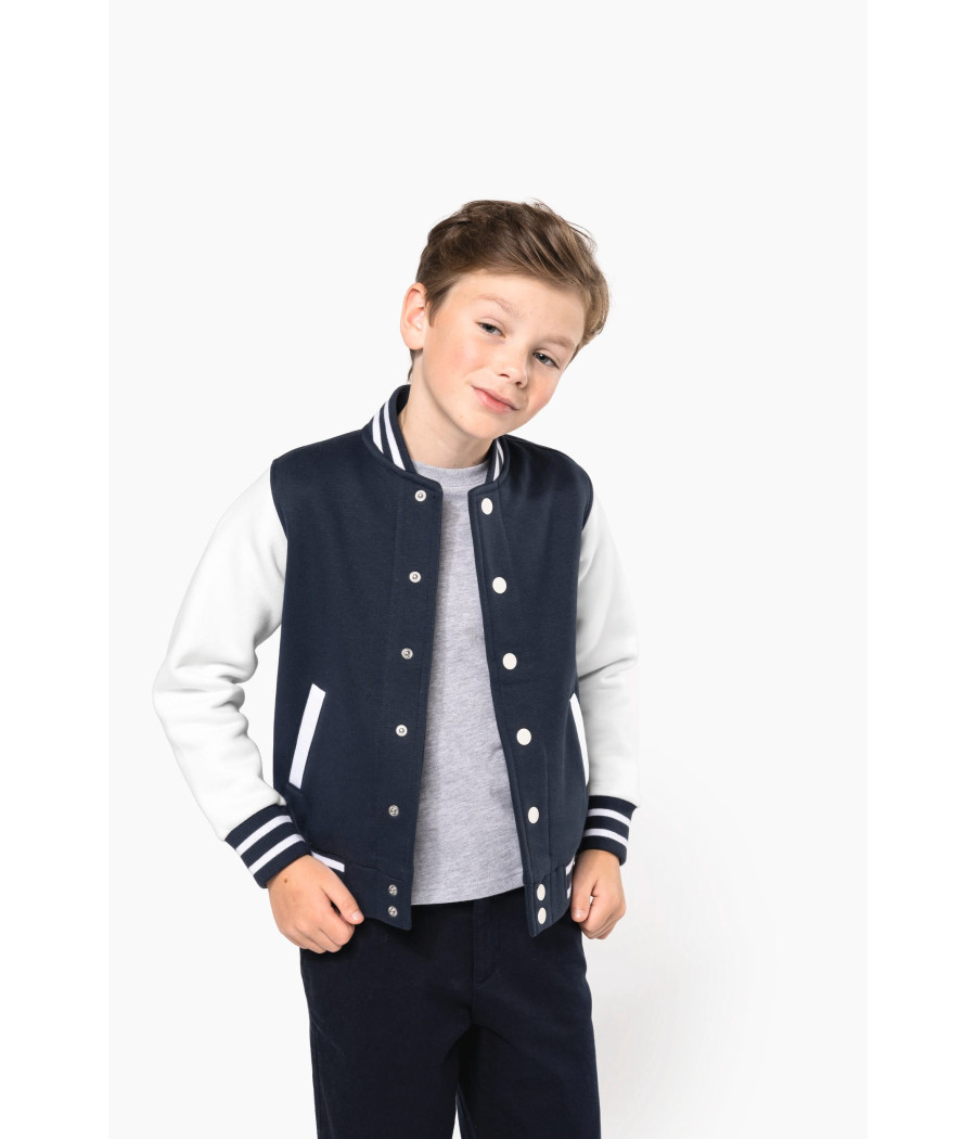 Blouson molleton teddy enfant