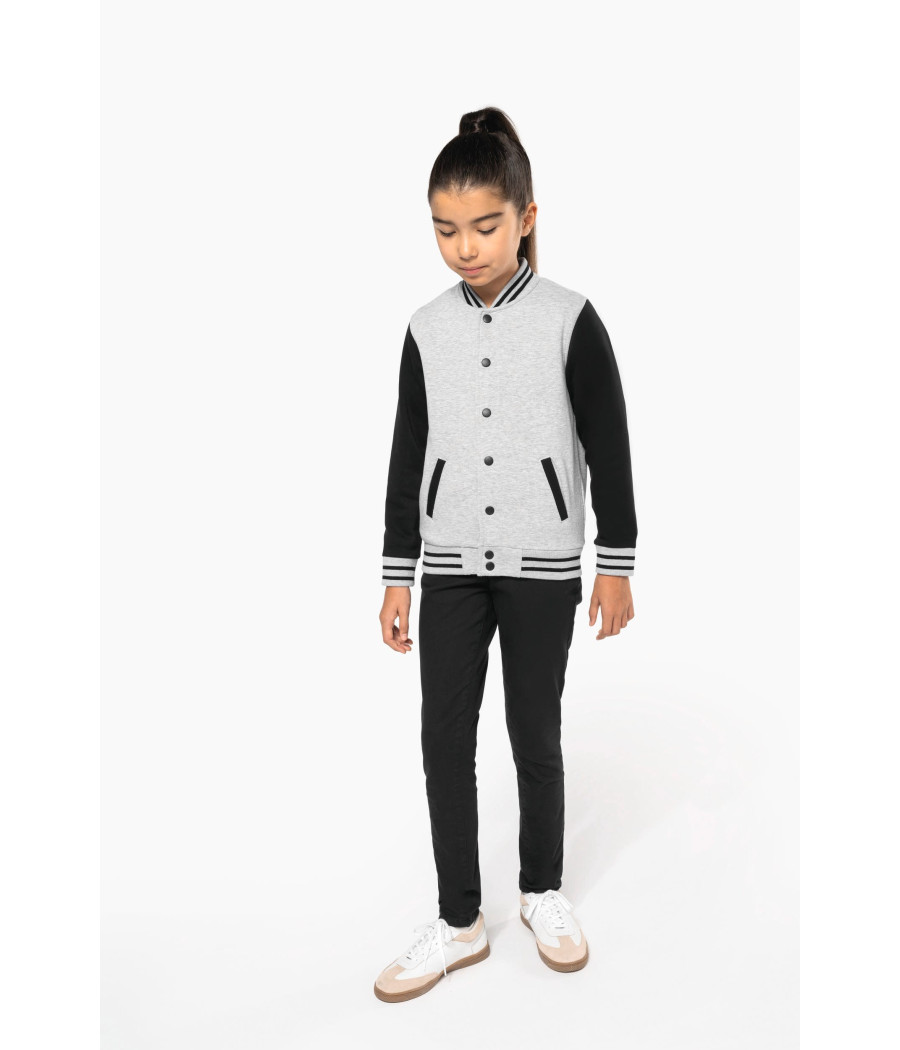 Blouson molleton teddy enfant